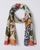 Foulard motif végétal
