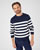 Pull esprit marinière