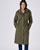 Parka longue esprit trench