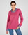 T-shirt effet 2 en 1 maille chaude