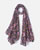 Foulard imprimé à fleurs sergé