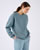 Sweat maille jacquard embossé