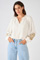 Blouse brodée en gaze de coton