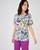 T-shirt pyjama Mix & match maille jersey pur coton peigné