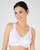 Soutien-gorge ouvert devant, dos droit, sans armatures