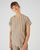 Tee-shirt en maille texturée rayée
