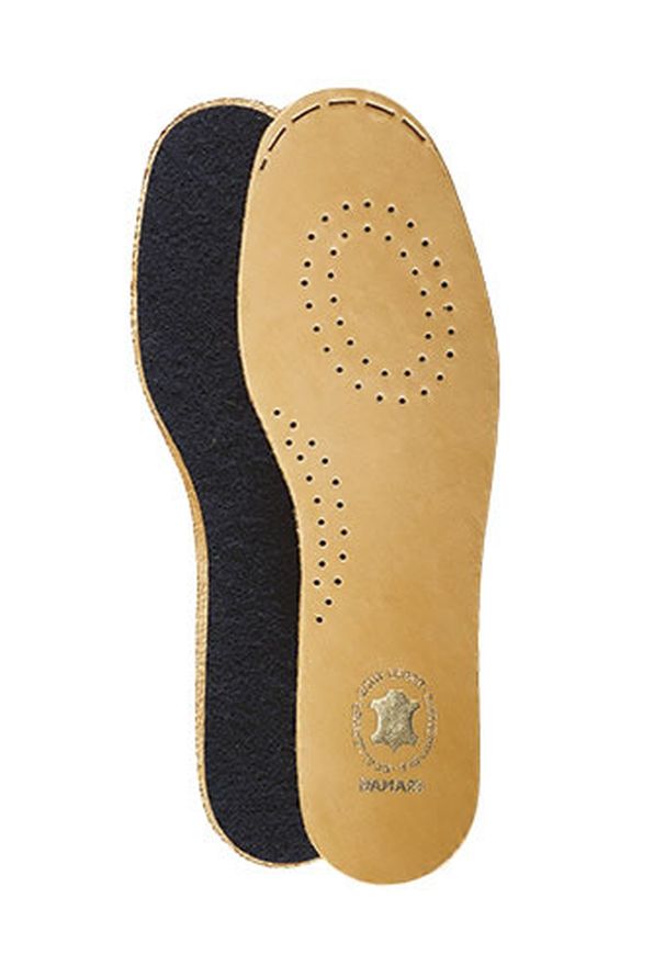 Lot de 2 paires de semelles cuir + charbon