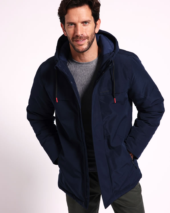 Parka à capuche déperlante Thermolactyl homme