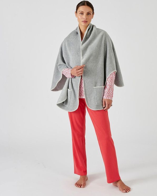 Poncho Thermolactyl® polaire à poches