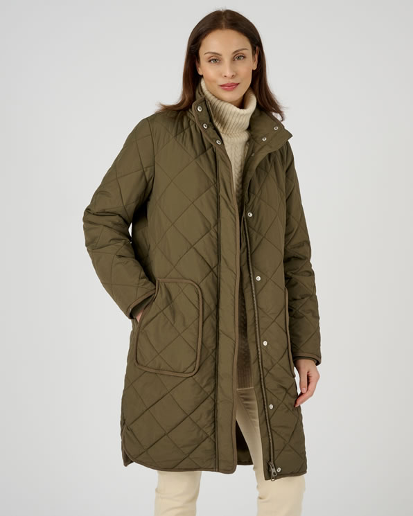 Parka a capuche deperlante Thermolactyl femme Manteaux vestes Damart Luxembourg