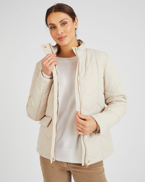 Veste courte matelassée