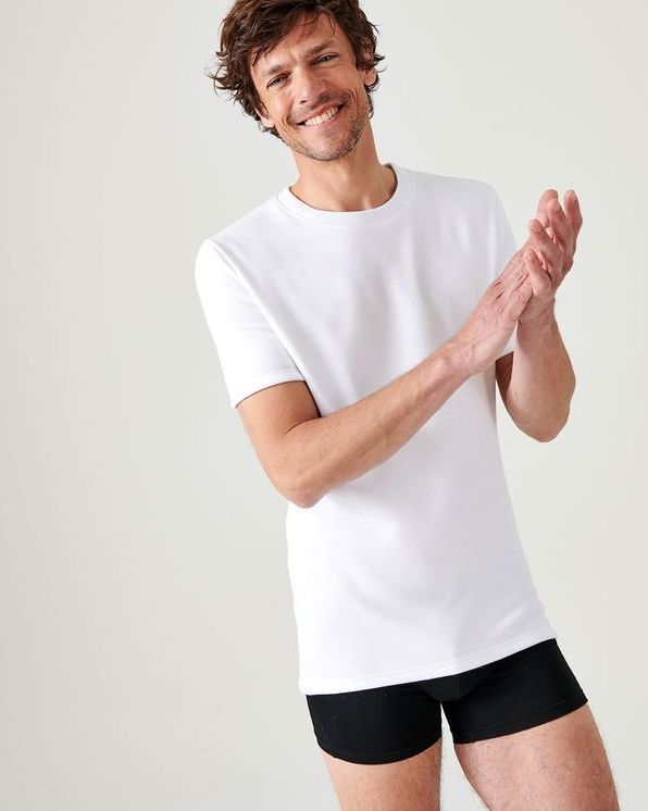 T-shirt Thermolactyl manches courtes, molleton gratté