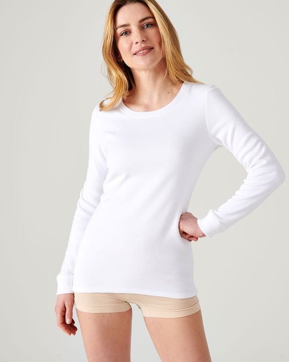 T-shirt Thermolactyl manches longues, molleton gratté