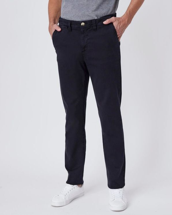 Pantalon 5 poches chino coton stretch