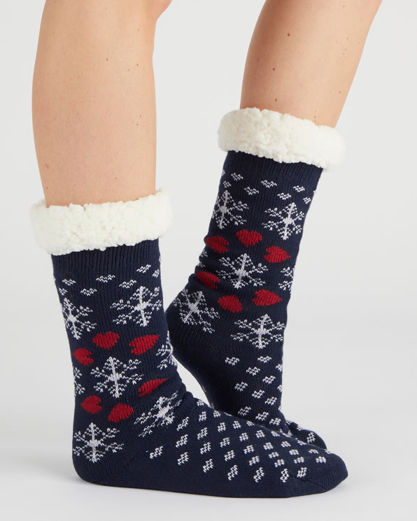 Chaussettes fourrées outlet