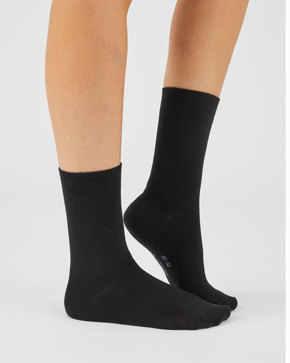 Lot de 3 paires de chaussettes en coton biologique majoritaire
