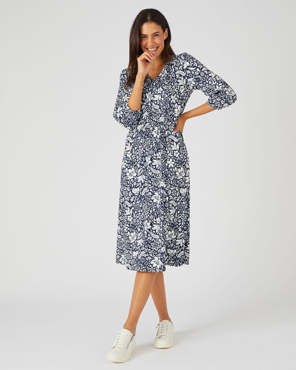 Robe maille chaude
