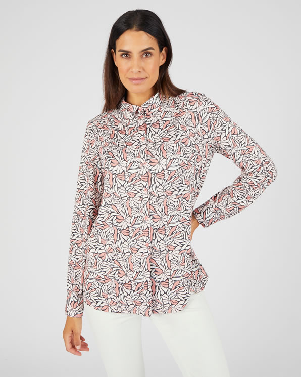 Chemisier maille chaude