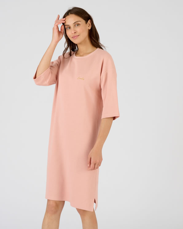 Chemise de nuit en maille gaufrée