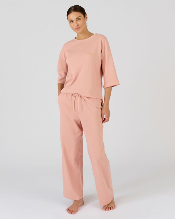 Pyjama en maille gaufrée