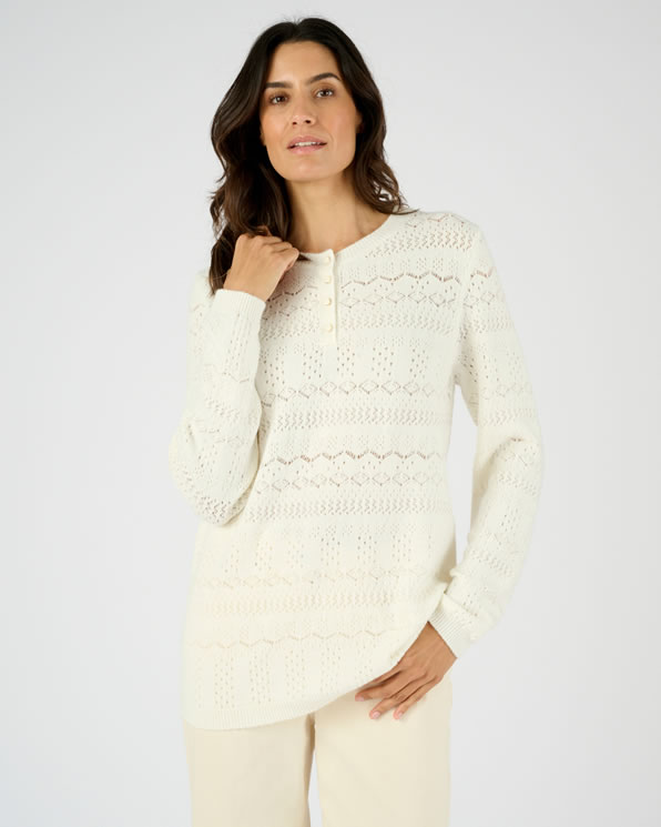 Pull maille ajourée Thermolactyl
