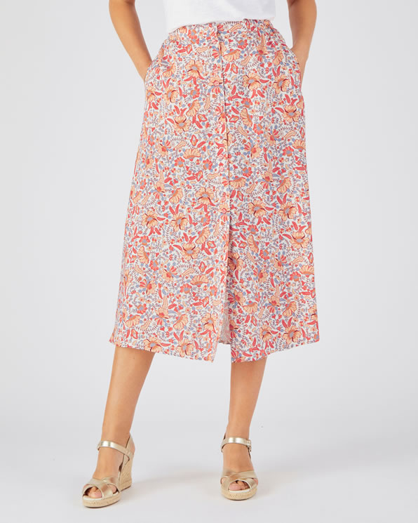 Jupe fibres pure viscose Lenzing™ EcoVero™
