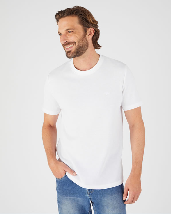T-shirt maille gaufrée