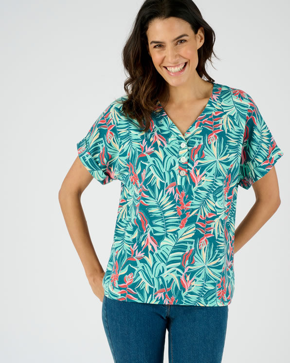 Top fluide Climatyl uni ou esprit tropical