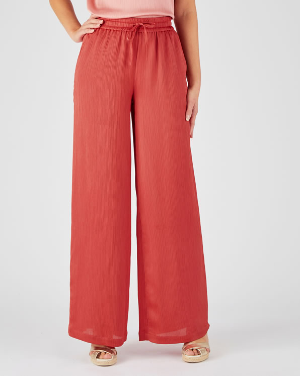 Pantalon plissé permanent