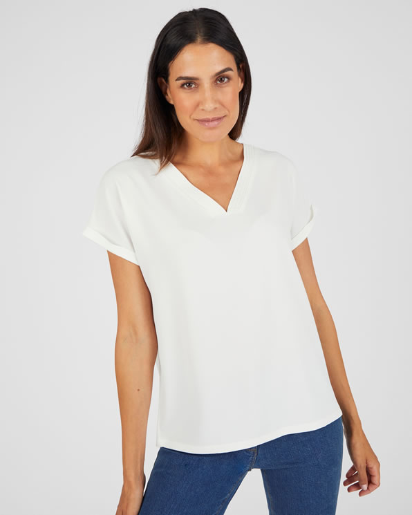 T-shirt bi-matière