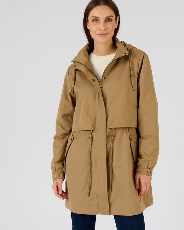 Parka toucher velouté