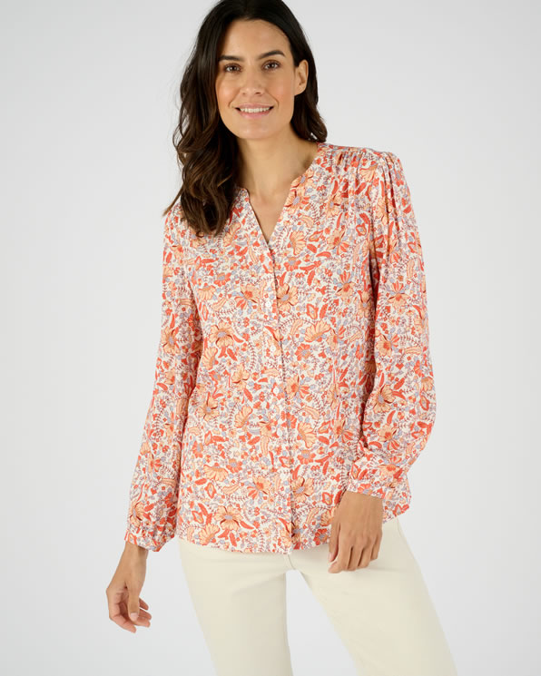 Chemisier fibres pure viscose Lenzing™ EcoVero™