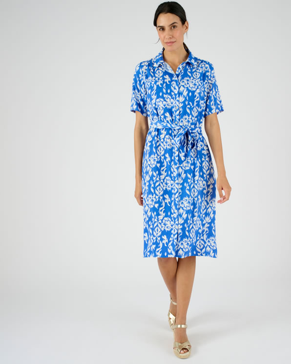 Robe-chemise pure viscose