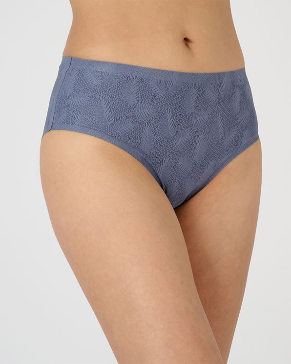 Culotte midi effet dentelle