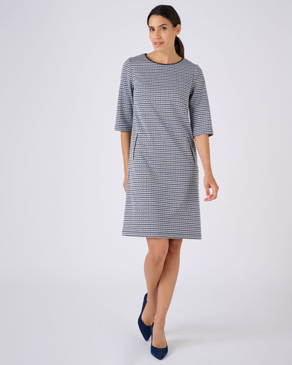 Robe en maille milano jacquard
