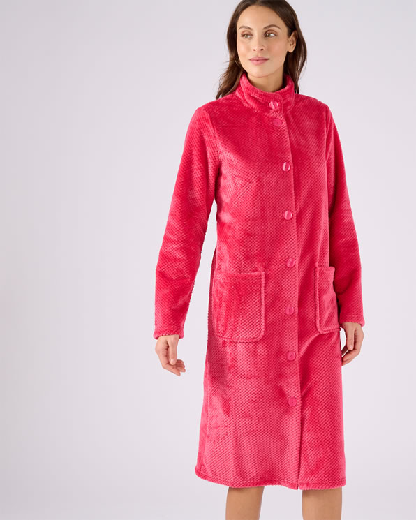 Robe de chambre Thermolactyl en maille fantaisie