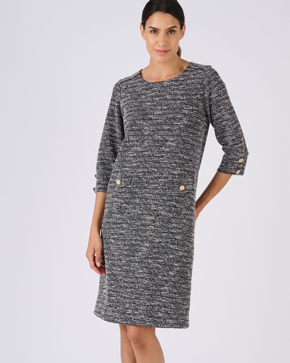Robe en tweed