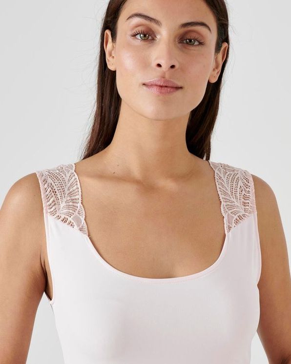 Débardeur épaule dentelle Climatyl®