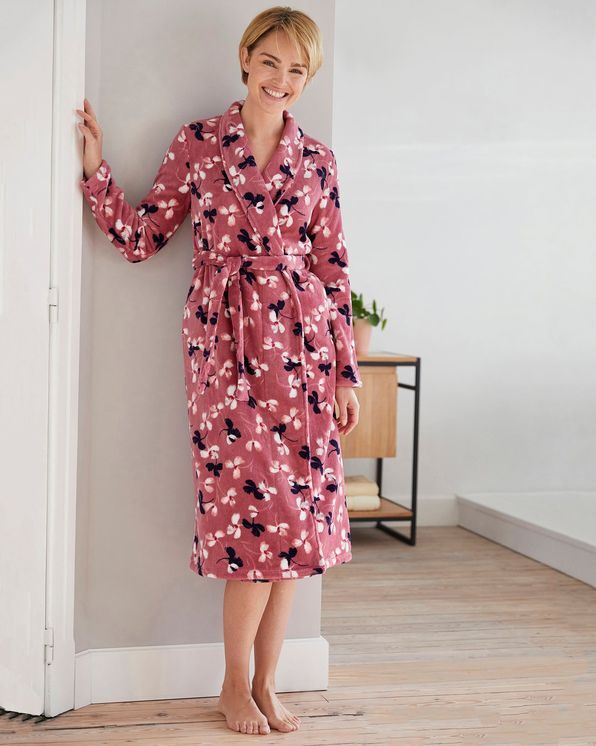 Robe de chambre maille moelleuse