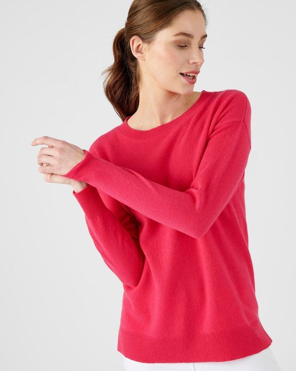 Pull cachemire col rond femme hot sale