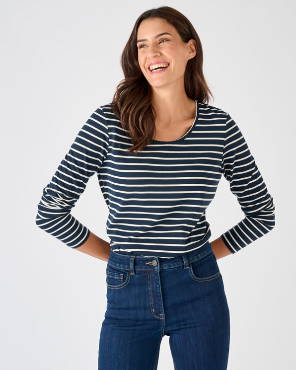 T-shirt Thermolactyl uni ou rayé