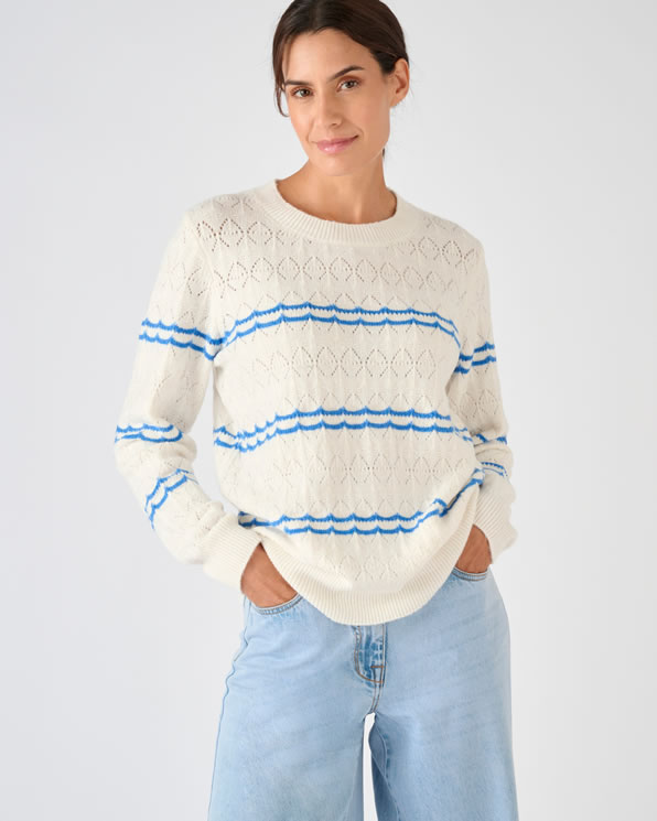 Pull ajouré esprit marin Thermolactyl