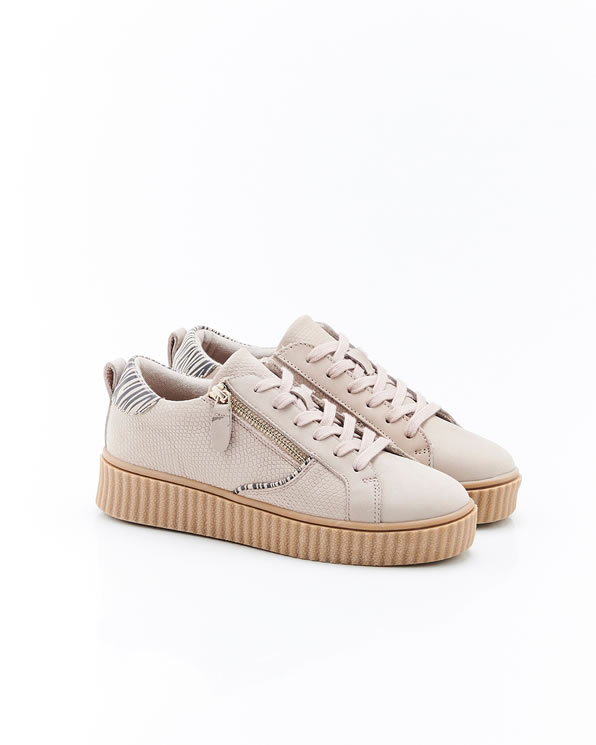 Tennis Amortyl cuir embossé