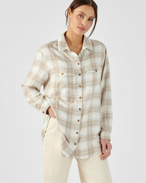 Chemise tunique fibres pure viscose Lenzing™ EcoVero™