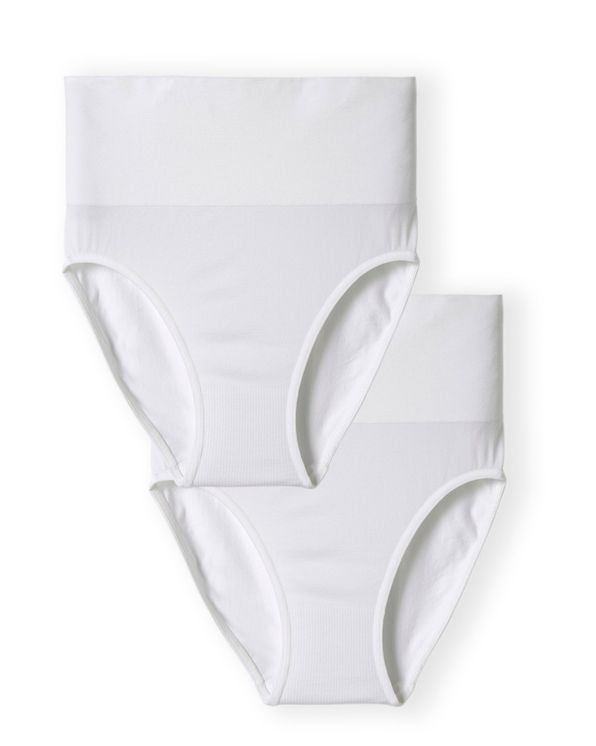 Lot de 2 culottes taille haute sans couture Culottes Slips