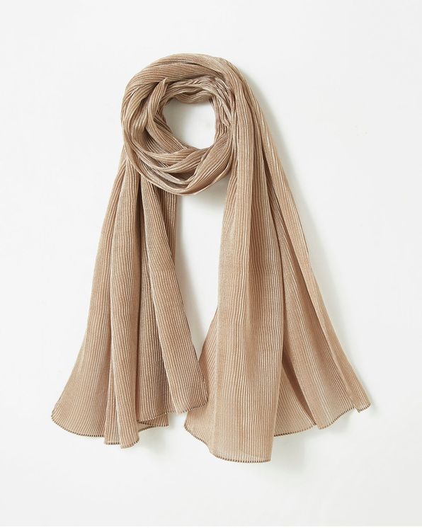 Foulard plissé