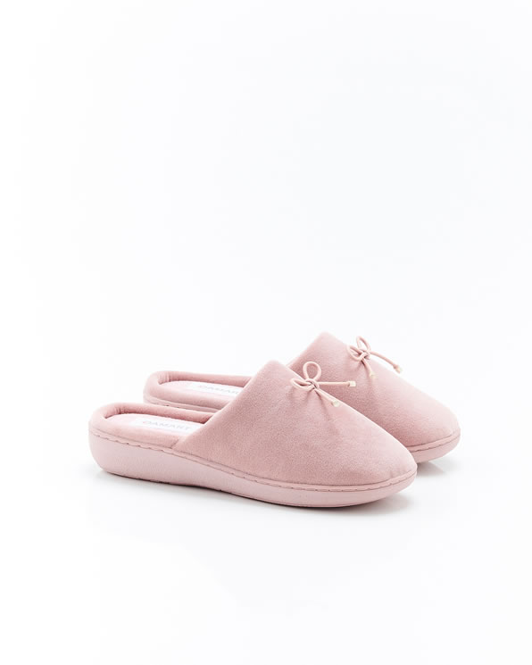 Mules emboîtantes en velours