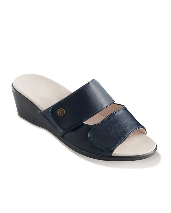 Mules ouverture totale cuir vachette Piedical Pantoufles mules Damart Luxembourg