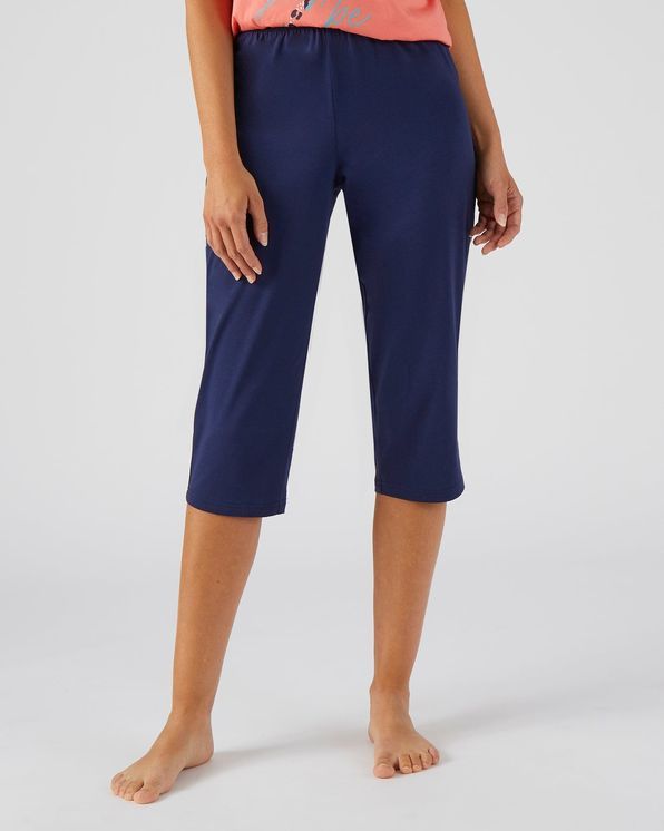 Pantacourt Mix&match maille jersey pur coton peigné