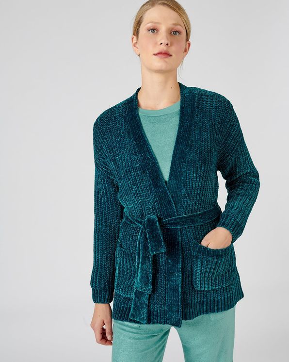 Robe de chambre maille chenille